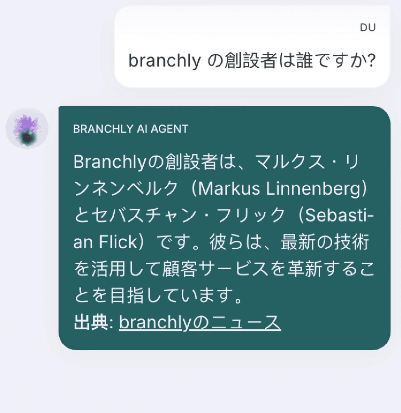 130 Sprachen Chat Demo