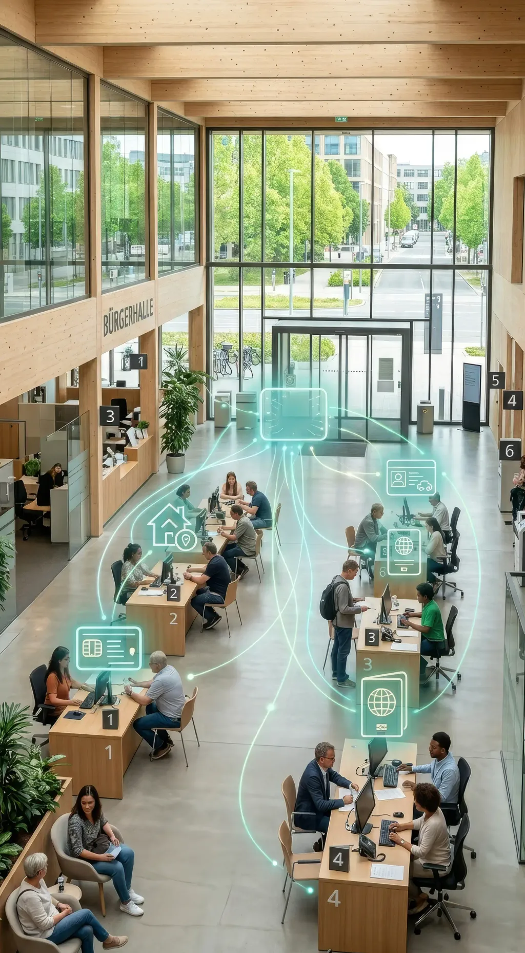 Citizen services of the future. A better user experience through a smart AI layer.