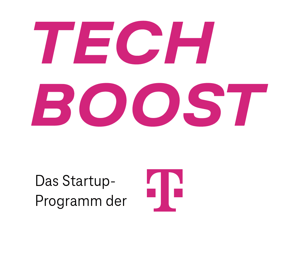 Logo Telekom TechBoost – Startup-Förderprogramm der Deutschen Telekom