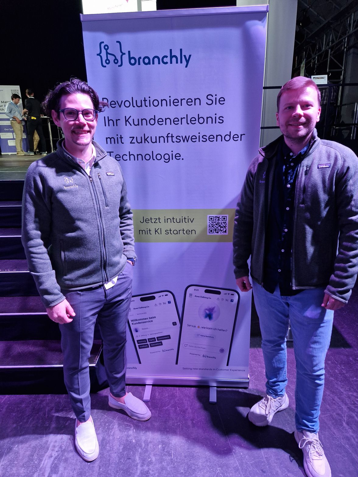 branchly auf der Startup Demo Night in München